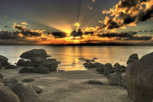 Ilha Grande sunset  Brazil