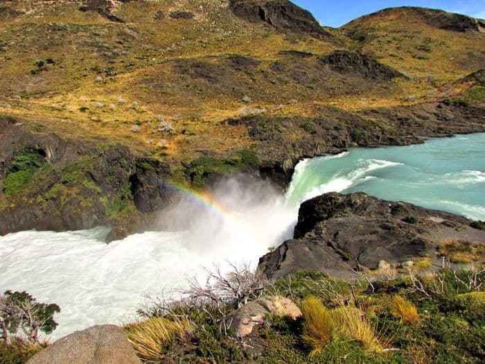 Der Lago Nordensköld fließt üb