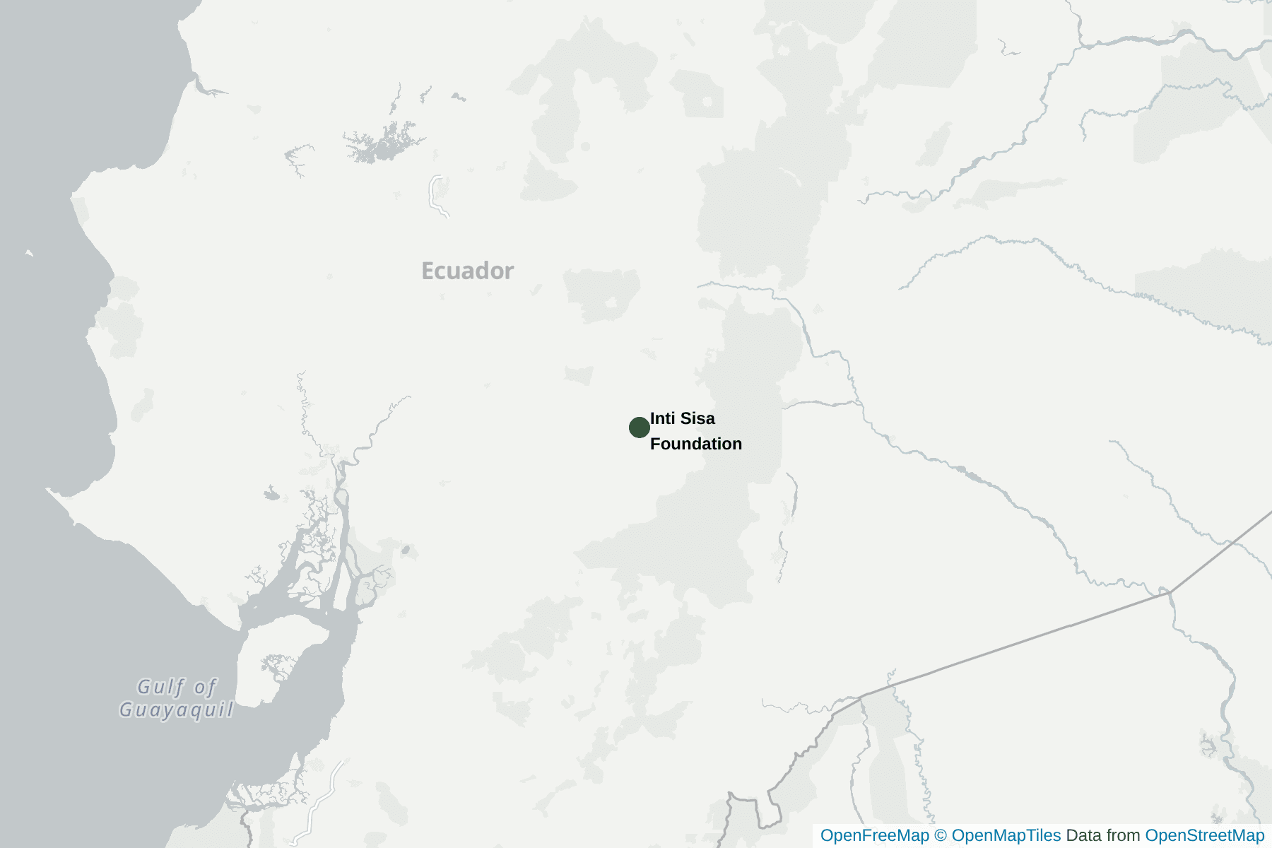 Karte von Inti Sisa Foundation